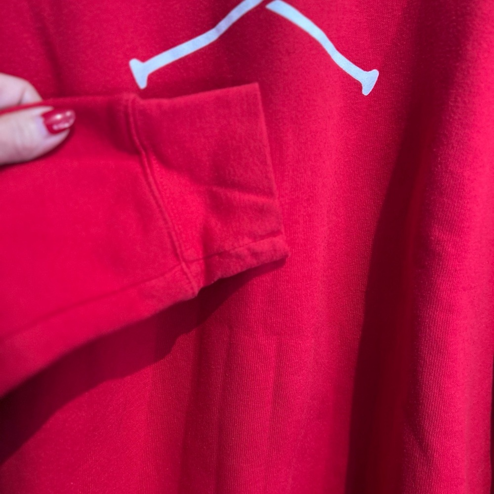 Kiel James Patrick Red “Lakeside” Crewneck Sweatshirt Size Large - Picture 3 of 6